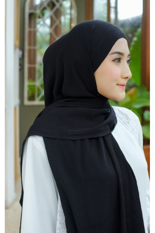 Pasmina Instan Organic Alia Black
